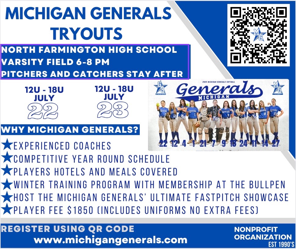 2026 generals tryouts