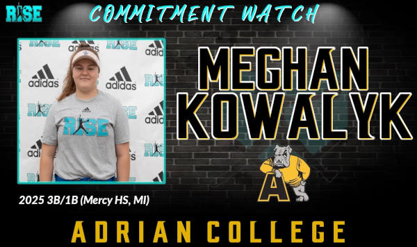 Meghan Kowalyk Commits to Adrian College